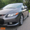 Fit 2012 2013 Civic 2 Dr Coupe Bumper Driving Clear Fog Lights w/Switch + Bulbs