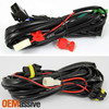 Fit 2012 2013 Civic 2 Dr Coupe Bumper Driving Clear Fog Lights w/Switch + Bulbs