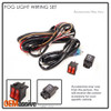 Fits Smoked 12-15 Tacoma Halo Projector Fog Lights Lamps W/Switch + Wiring Set