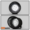 Fits 04-12 Titan 04-07 Armada Hyper White Full LED Fog Lights Lamps Kit W/Switch
