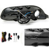 Fit 2013-2016 Dodge Dart Bumper Clear Fog Lights w/Switch+Bulbs+Wiring+Cover