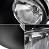 For 02-08 Ram 1500 03-09 Ram 2500 3500 04-06 Durango Clear Bumper Fog Light Pair
