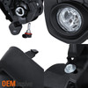 Fit 2013 2014 2015 2016 Mazda CX5 CX-5 Fog Lights Replacement w/Switch+Bezel