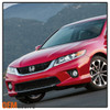 Fit 2013-2015 Accord 2Dr Coupe Bumper Fog Lights Lamps W/Switch+Bulbs Left+right