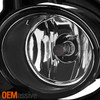 Fit 2008-2013 Rogue Clear Glass Bumper Fog Lights Lamps w/Switch+Bulbs+Wiring