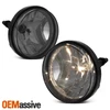 Fit 2007-2013 GMC Sierra Bumper Smoked Fog Lights Left + Right Pair w/Bulbs