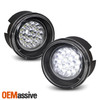 Fits 05-09 Grand Cherokee Dakota Durango Hyper White LED Fog Lights Lamps