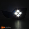 Fit 2013-2015 Altima Sedan 4 LED Bumper Fog Lights Lamps w/Switch