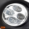 Fit 2013-2015 Altima Sedan 4 LED Bumper Fog Lights Lamps w/Switch