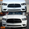 Fits 11-14 Charger Front Bumper Driving Smoked Fog Lights W/Wiring+Switch+Bulbs
