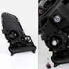 Fits 2012-2013 Mazda 3 Sedan 4-Doors Clear Fog Lights w/Switch + Bulbs + Bezel