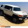 Fits 07-14 Fj Cruiser Offroad DRL Daylight LED Strip Fog Lights W/Switch & Bulbs