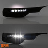 Fit 2016-2017 Honda Accord 4Dr Sedan Full LED Bumper Fog Lights w/Switch+Wiring