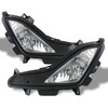 Fits 2014-2016 Elantra Clear Bumper Replacement Fog Lights Lamps w/Bulbs+Switch
