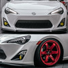 Fits JDM Yellow 12-16 FR-S FRS 86 FT86 GT86 Bumper Fog Lights Kit W/Switch+Bulbs