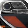 Fit 2013-2015 Chevy Malibu Chrome HID Right Passdenger Side Projector Headlight