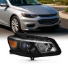 Fits 2016-2018 Chevy Malibu Right Passenger Side Projector Headlight Replacement