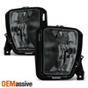 Fits 13-18 Dodge RAM 1500 Pickup Truck Smoked Bumper Fog Light Lamps with Bulbs