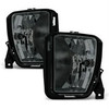 Fits 13-18 Dodge RAM 1500 Pickup Truck Smoked Bumper Fog Light Lamps with Bulbs