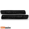 Fit 1999-2006 GMC Sierra Yukon XL Black Full LED Bumper Turn Signal Lights