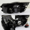 Fits 09-11 Civic 4Dr Sedan JDM Yellow Bumper Driving Fog Lights w/Bulbs + Switch