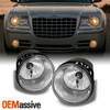 Fits 2005-2010 Chrysler 300 300C 08-09 Caliber SRT-8 Clear Fog Lights w/Bulbs