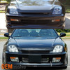 Fits 1997-2001 Prelude Clear Bumper Fog Lights Driving Lamp w/Bulbs+Switch+Bezel
