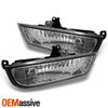 Fits 1997-2001 Prelude Clear Bumper Fog Lights Driving Lamp w/Bulbs+Switch+Bezel