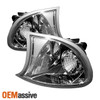 Fits 99-01 BMW E46 3-Series 2Dr Coupe Clear Corner Signal Lights Lamp Left+Right