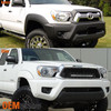 Fits 2012-2015 Toyota Tacoma Pickup Bumper Fog Lights Smoked w/Bulbs + Switch