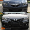 Fit 2007-2009 Mazda 3 Mazda3 Sedan Bumper Fog Lights w/Bulbs+Switch 07-09 L+R