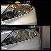 Fits 00-02 Eclipse Chrome Clear Bumper Signal Parking Lights+1157 Silver Bulb
