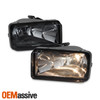Fits 07-13 Silverado Suburban Tahoe Avalanche Bumper Smoked Fog Lights w/Bulbs