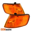 Fits 94-97 Accord JDM Amber Corner Signal Lights Lamps Lens Pair Left+Right