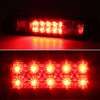 Fit 2002-08 Ram 1500 03-09 Ram 2500 3500 Pickup Chrome Clear LED 3rd Brake Light