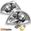 Fits 99-01 E46 3-Series 4Dr G2 Euro Corner Signal Lights+1156 Silver Bulb Combo