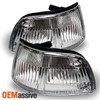 Fits 88-89 Honda Civic 2/3Dr JDM Amber Corner Signal Parking Lights Left+Right