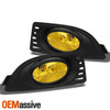 Fits 2005 2006 RSX Integra DC5 JDM Yellow Bumper Driving Fog Lights+Switch+Bulbs