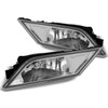 Fit 11-13 Odyssey Bumper Fog Lights Lamp w/Bulbs +Switch L+R 2011 2012 2013