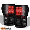 Fits 2007-2013 Tundra Smoke Halo Projector LED Headlights + Smoke LED Tail Lamp