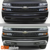 For 00-06 Suburban Tahoe 99-02 Silverado Chrome Bumper Fog Lights Driving Lamp