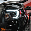 Fit 2014-2021 Toyota Tundra Black LED Projector Headlights & Black LED Taillight
