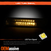 Fits *Clear* 99-02 Silverado 00-06 Tahoe Suburban Amber LED Bumper Signal Lights