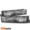 Fits 92-96 F150/F250/F350/Bronco Pickup Euro Clear Bumper Signal Parking Lights