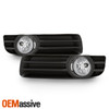 Fits 2005-2010 Chrysler 300 Touring Model Chrome Fog Light w/ Bezel + Switch Kit