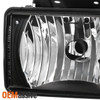 Fit 2004-2012 Chevy Colorado GMC Canyon Pickup Black Bumper Fog Lights Lamps