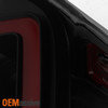 Fits 14-21 Tundra Clear Tube DRL Projector Headlight& Black Smoked LED Taillight
