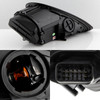 For [HID Type] 2005-08 Porsche Boxster 987 Cayman Black LED Projector Headlights