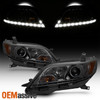 [Upgrade] Fits 11-17 Toyota Sienna Smoked LED DRL Projector Headlights Headlamps