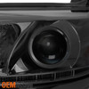 [Upgrade] Fits 11-17 Toyota Sienna Smoked LED DRL Projector Headlights Headlamps